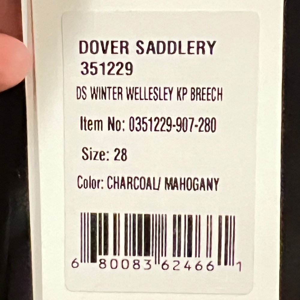 NWT English Wellesley Riding breeches - Picture 7 of 8